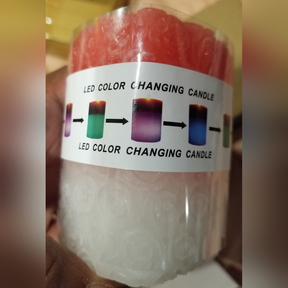 Red Rose LED Candle